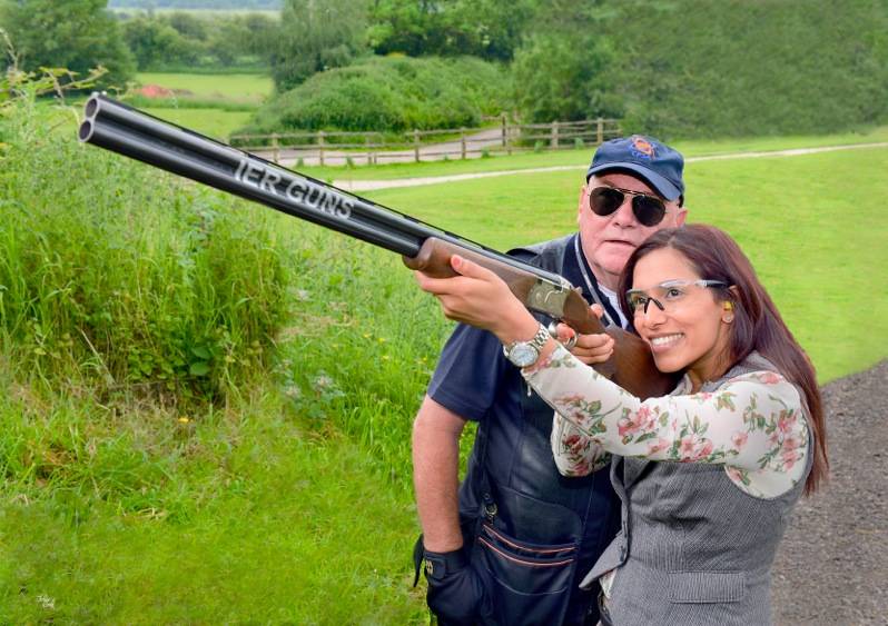 Clay shooting in the Midlands